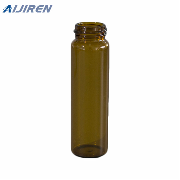 Common use 20ml amber with round bottom for analysis instrument supplier